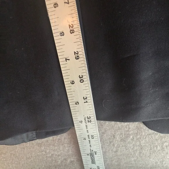 Lauren Ralph Lauren Mens Black Two Button Blazer Suit Jacket Made in Canada - Picture 14 of 16